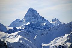 17 Mount Assiniboine From Lookout Mountain At Banff Ski Sunshine Village Early Morning.jpg
